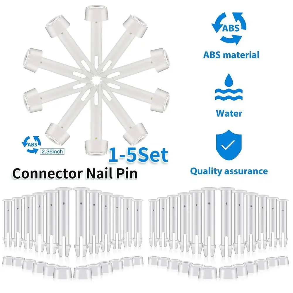 Pool Joint Pins with Rubber Seals for Metal Frame Swimming Pools