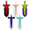 Children's Magnetic Sword Radish Knife Toy Ejection Decompression Tool Sword Sheath Magnetic Absorption Sword Push Card 1