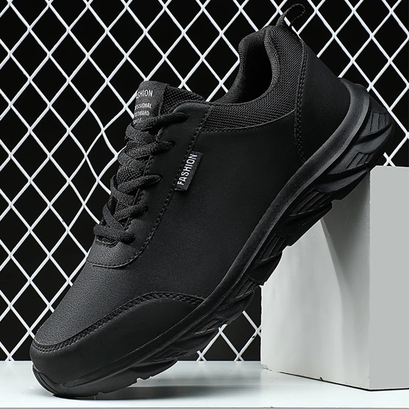 

New Men Sneakers Spring Fashion Leather Running Shoes Outdoor Jogging Training Shoes High Quality Comfortable Men Shoes Zapatos