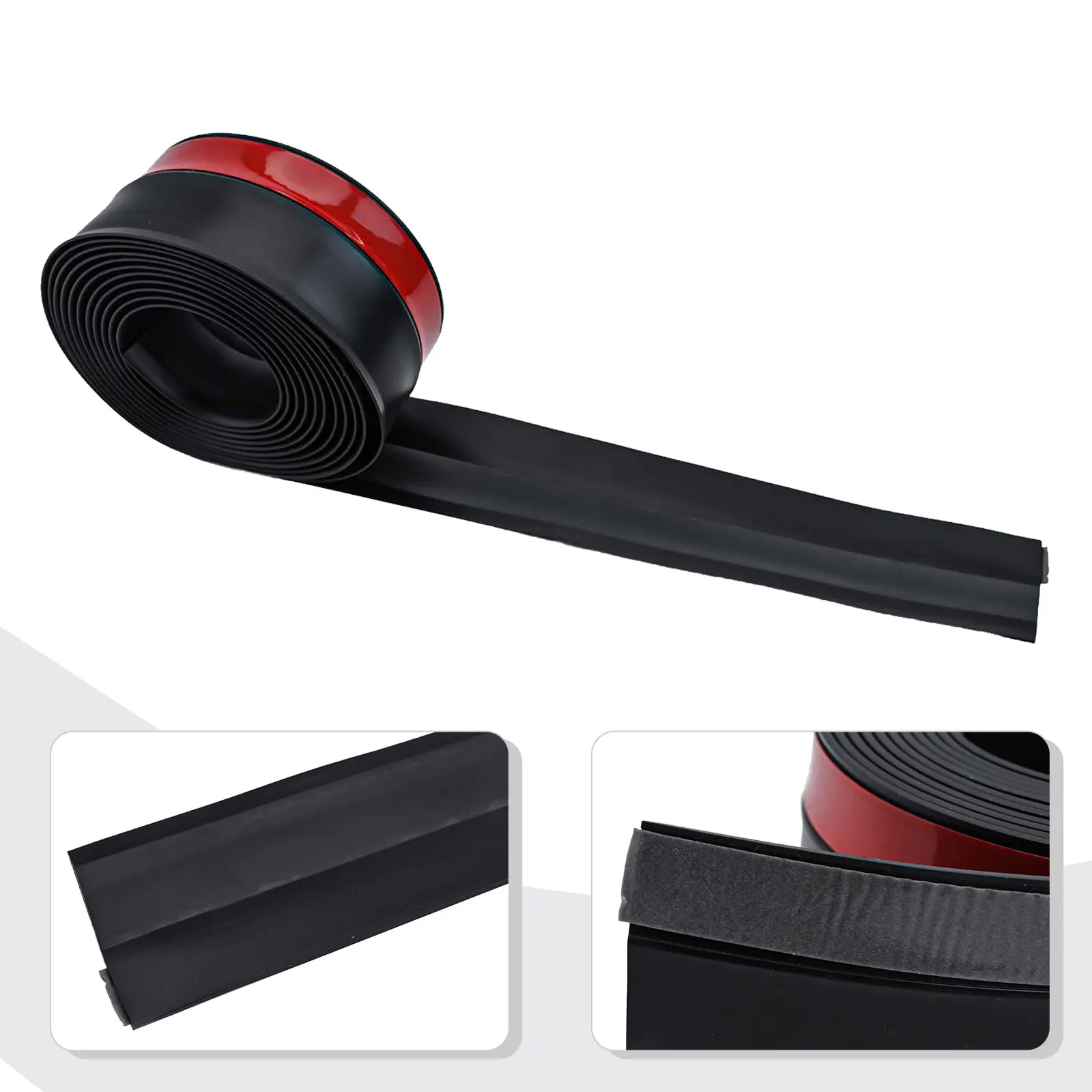 Weatherproof Garage and Window Seal Strip - 300cm Rubber Gap Filler