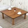 Japanese-Style Square Folding Tea Coffee Table,Small Desk, for Tatami Sitting On The Floor Bedroom Bay Window Tea Room 2