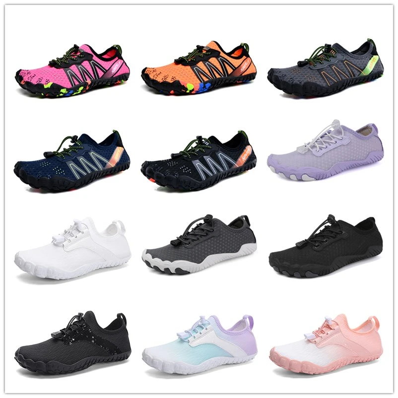 Water Shoes Women Men Summer Beach Barefoot Surfing Slippers Seaside River Aqua Swimming Five Fingers