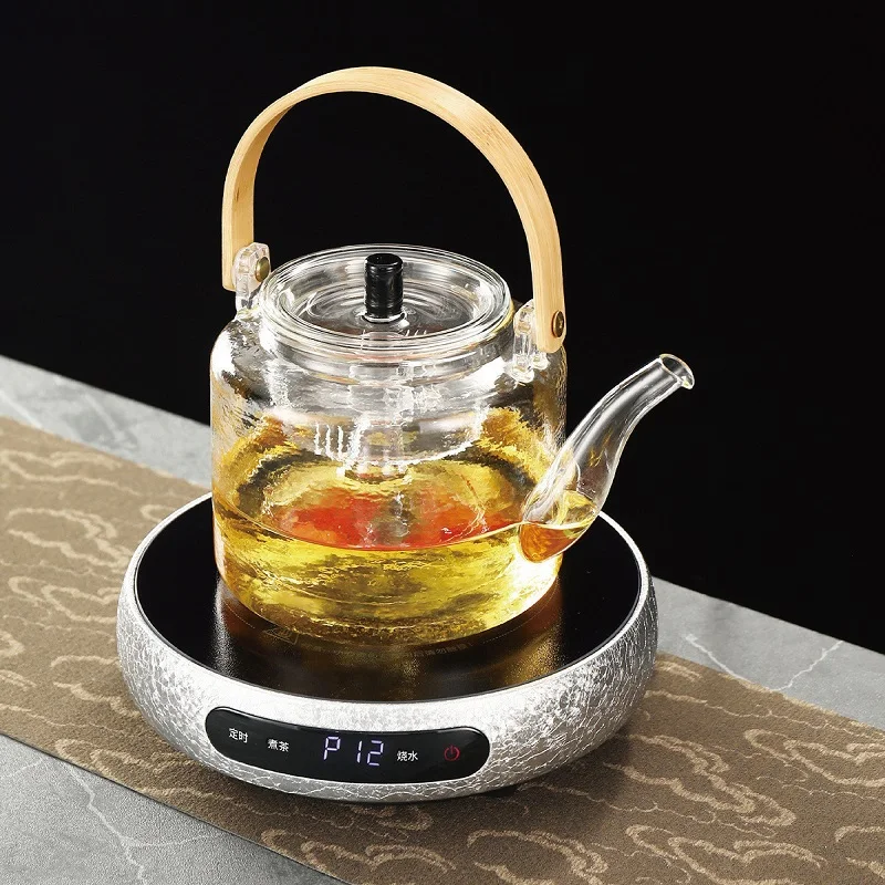 220V Ultra thin Electric Ceramic Stove Portable Tea Maker Keep Warm Electric Tea Stove 8 Gear Heating Stove Boiling Water Heater 2