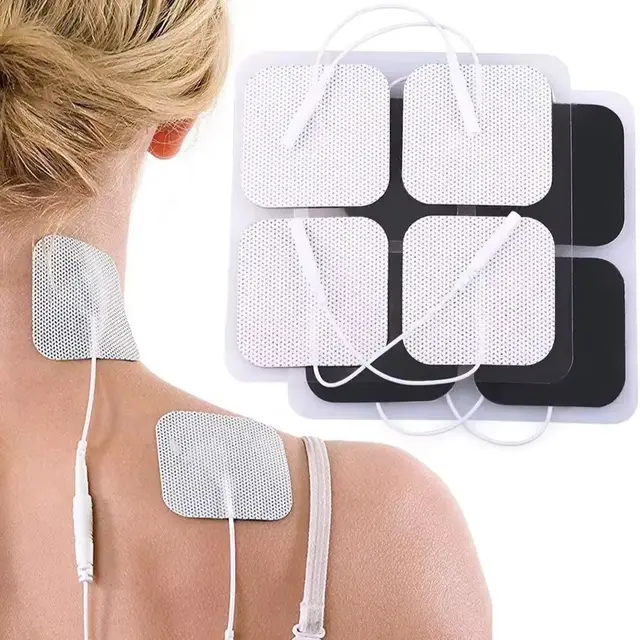 10/50pcs Body Physiotherapy Tens Electrode ​Pad Electric Muscle Stimulator Massage Patches Conductive Gel Pulse Relieve Fatigue 2