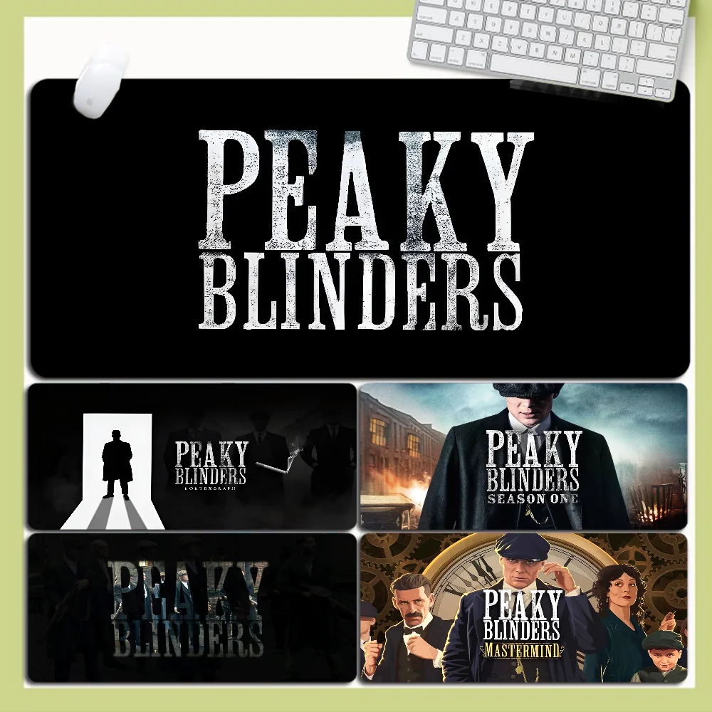 

P-Peaky-y B-Blinders Mousepad Large XXL Desktop Desk Mat Kawaii Gaming Accessories Students Writing Pad Desktop Mat