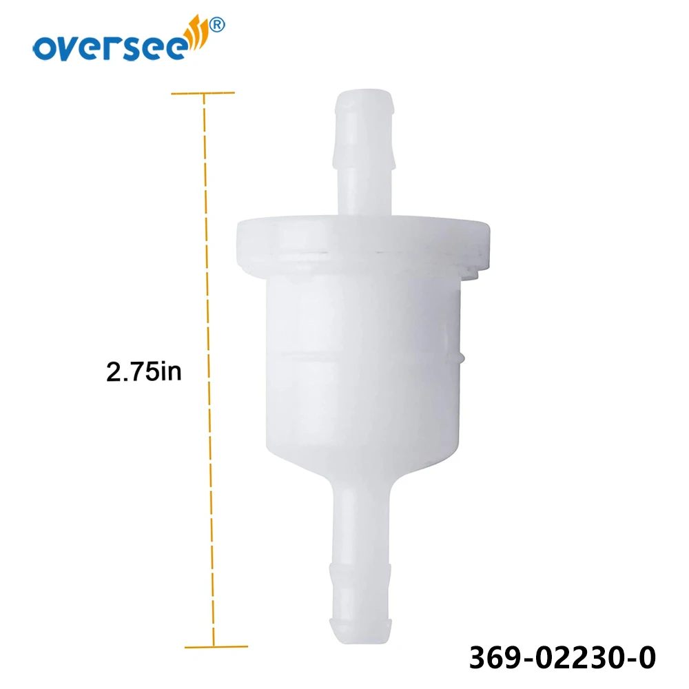369022300BoatInlineFuelFilterforTohatsuForNissanOutboard4HP