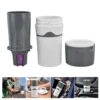 450ml Drip Coffee Pot, Hand Brew Cold Brew Coffee Maker, Portable Outdoor Travel Coffee Pot for K Cup Capsules 5