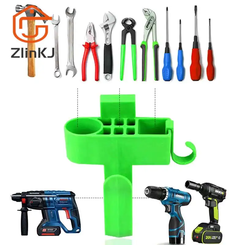 

1PC Hardware Tool Bags Electrician Tool Holder Belt Eletric Drill Clip Tools Bag Waist Pocket Plastic Waist Tools Hook