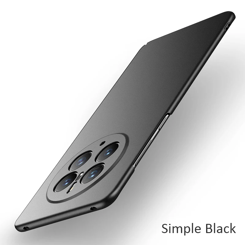 Huawei – coque rigide antichoc pour PC, étui léger, Ultra mince, mat, Mate50 Mate 40 50 60 Pro_voghion.com