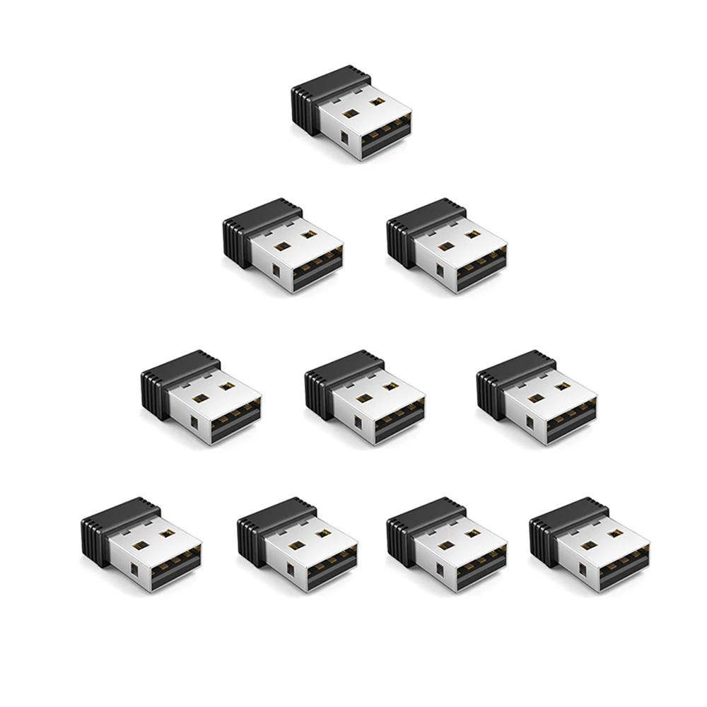 500pcs Mouse Jiggler Movement Undetectable Automatic Mover USB Port Shaker Wiggler for Laptop Keeps Computer Awake Simulate