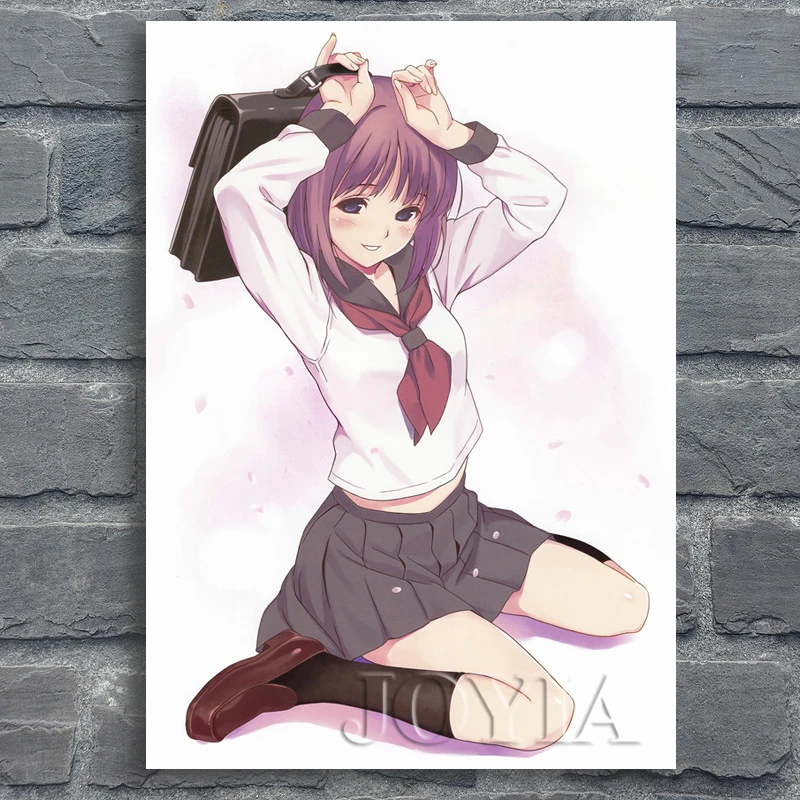 Anime Girls Illustration Fan Art Digital Art Poster Paper Print