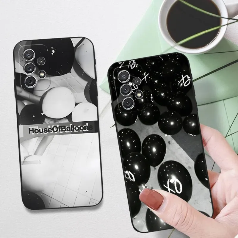 The Weeknd House Of Balloons Custodia Per Telefono Funda Per Samsung S22 S30 S21 S20 S9 S10 S8 S7 S6 Pro Plus Edge Ultra Fe Coque