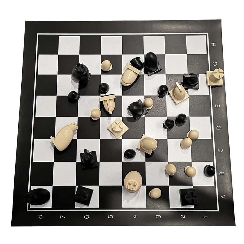 Personalized Student Chess Pieces Adult High Quality Chess Board