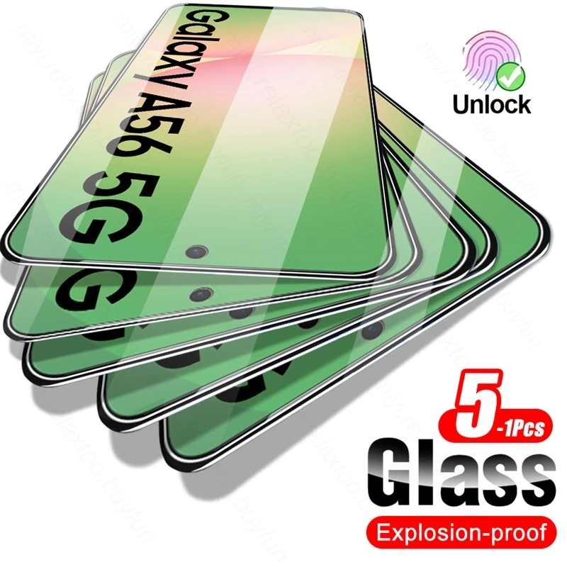 Clear Crystal 9H Glass Safety Cover, 5-Piece Pack - HD Protective Glass