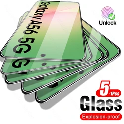 Clear Crystal 9H Glass Safety Cover, 5-Piece Pack - HD Protective Glass for Samsung A16 5G (5Pieces)