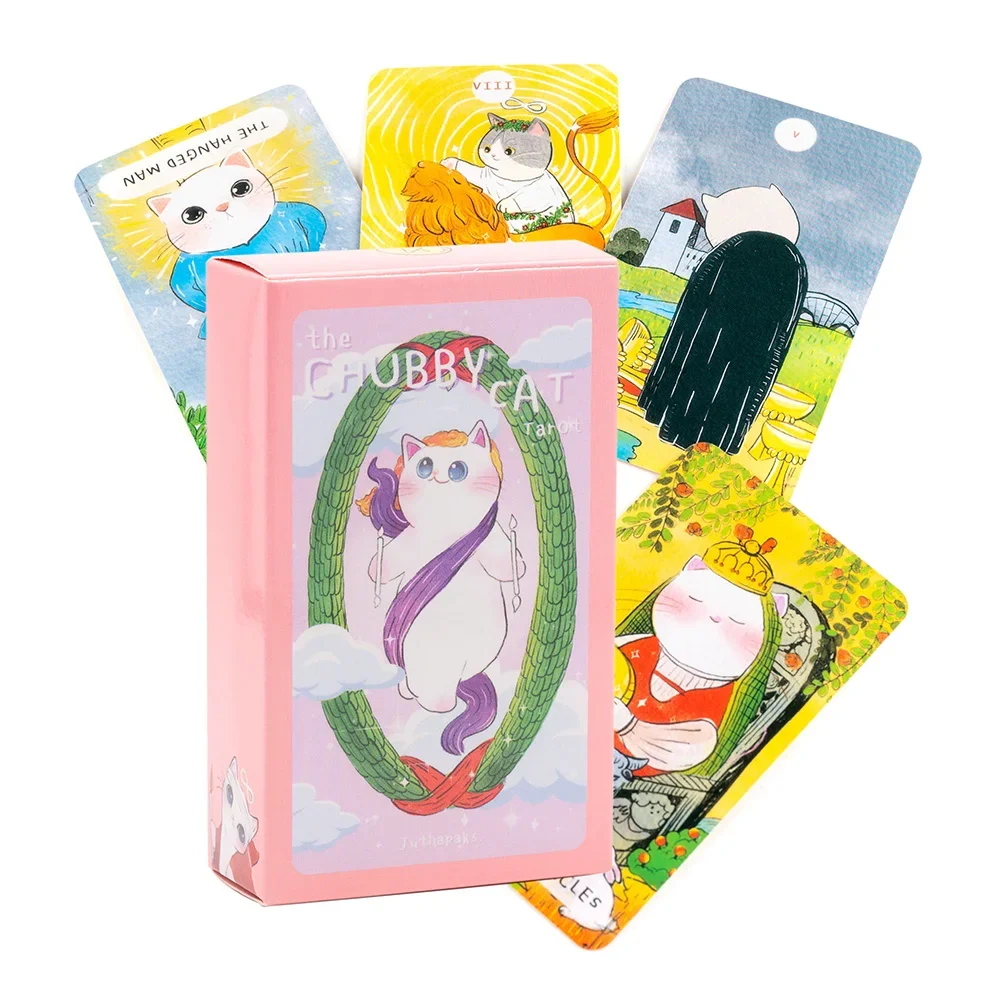 

Таро-Карта таро прекрасный таинственный пухлый Кот таро