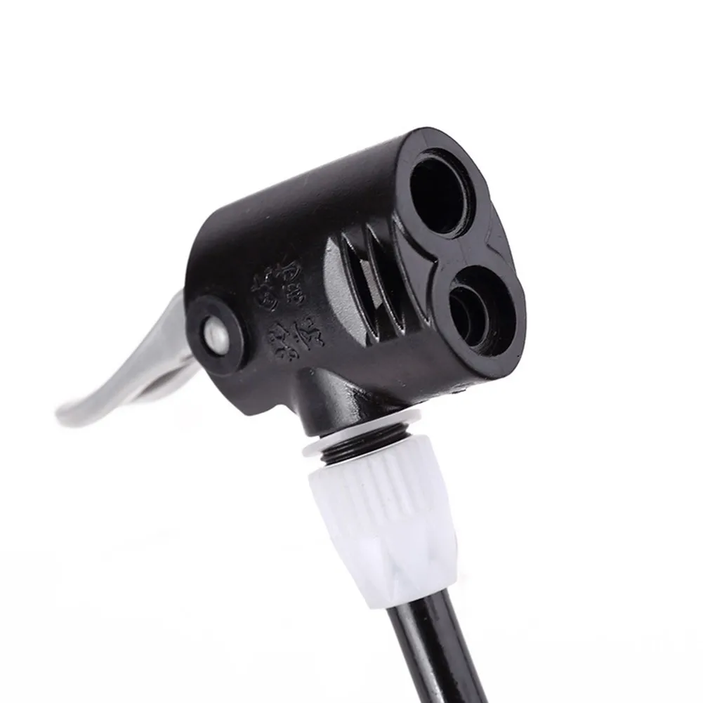 Bicycle Air Pump Bicycle Air Pump Inflator Air Nozzle Clip US To UK Nozzle Bike Pump Hose Adapter Valve Converter Double Head Pumping Part