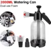 2L Foam Sprayer Car Wash Hand-held Foam Watering Can Air Pressure Sprayer Plastic Disinfection Water Bottle Car Cleaning Tools 2