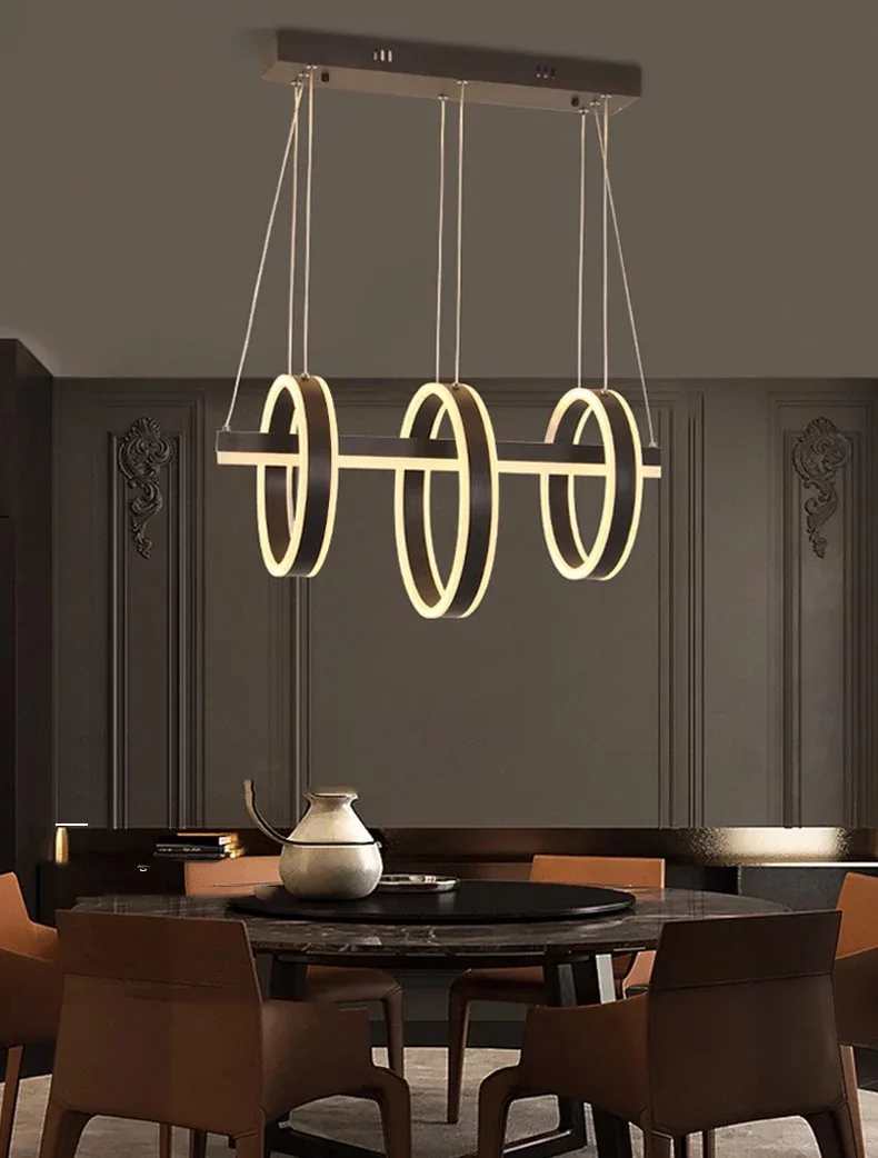 Description Picture 2 of itemModern Home Decor Led Lights Pendant Light Lamps for Living Room Chandeliers for Dining Room Hanging Light Indoor Lighting