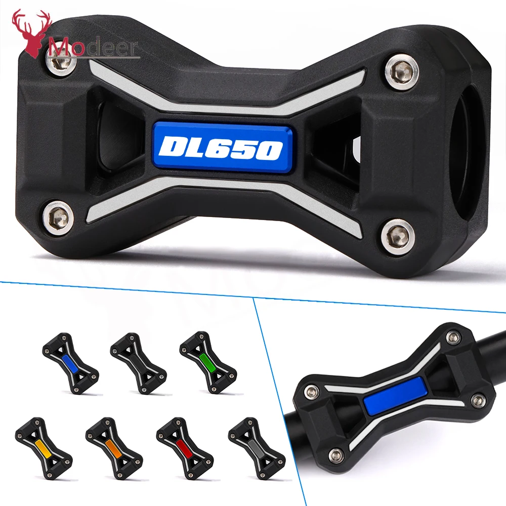 

For Suzuki DL650 DL1000 DL 650 1000 Motorcycle Accessories ABS + Aluminum Engine Guard Bumper Crash Block Protector