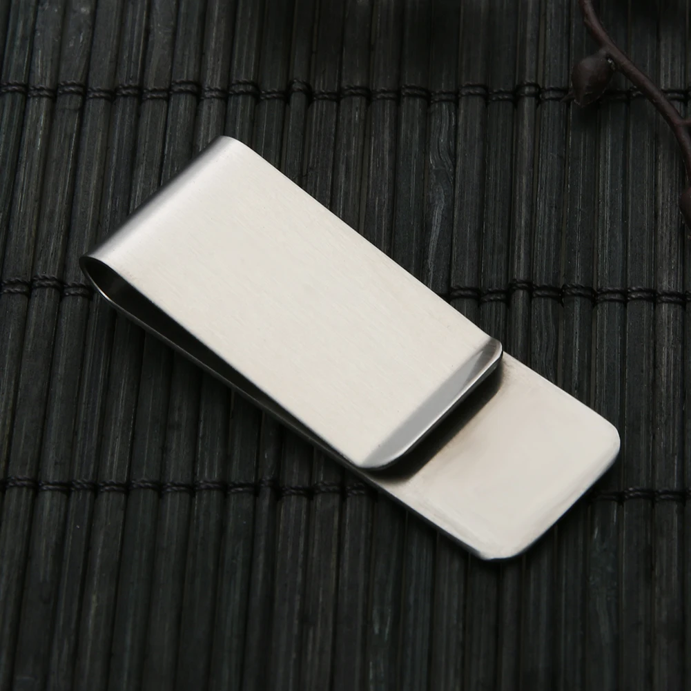 Vintage Solid Brass Money Clip Wallet 1.5mm Thickness Metal Men Cash Bill Clamp Holder ID Credit Card Folder For Male Mini Purse credit card holder id card holder metal money clip