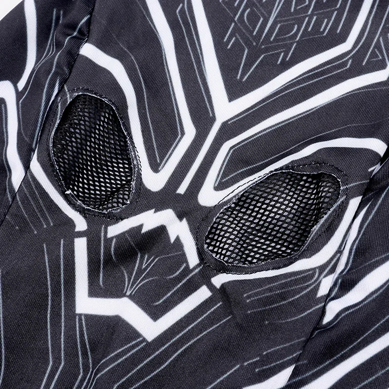 Halloween Clothes Set Anime Black Kids Panther Spiderman Venom Cosplay Costume Boy Girl Jumpsuit Children Party Bodysuit Toddler