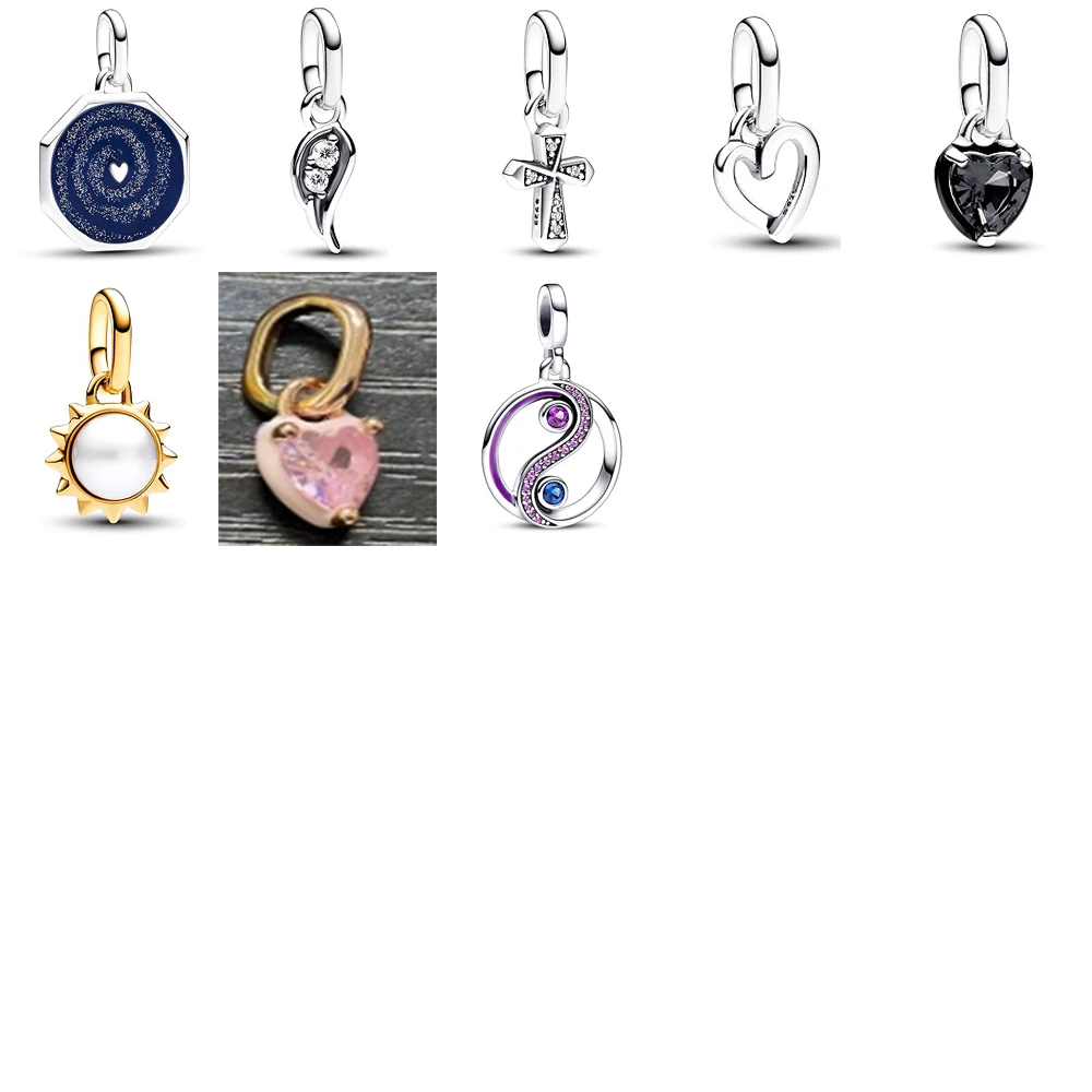 

NEW 2023 100% 925 Sterling Silver Autumn ME Series Pendant Charm Fit DIY Women Bracelet Necklace Original Fashion jewelry Gift