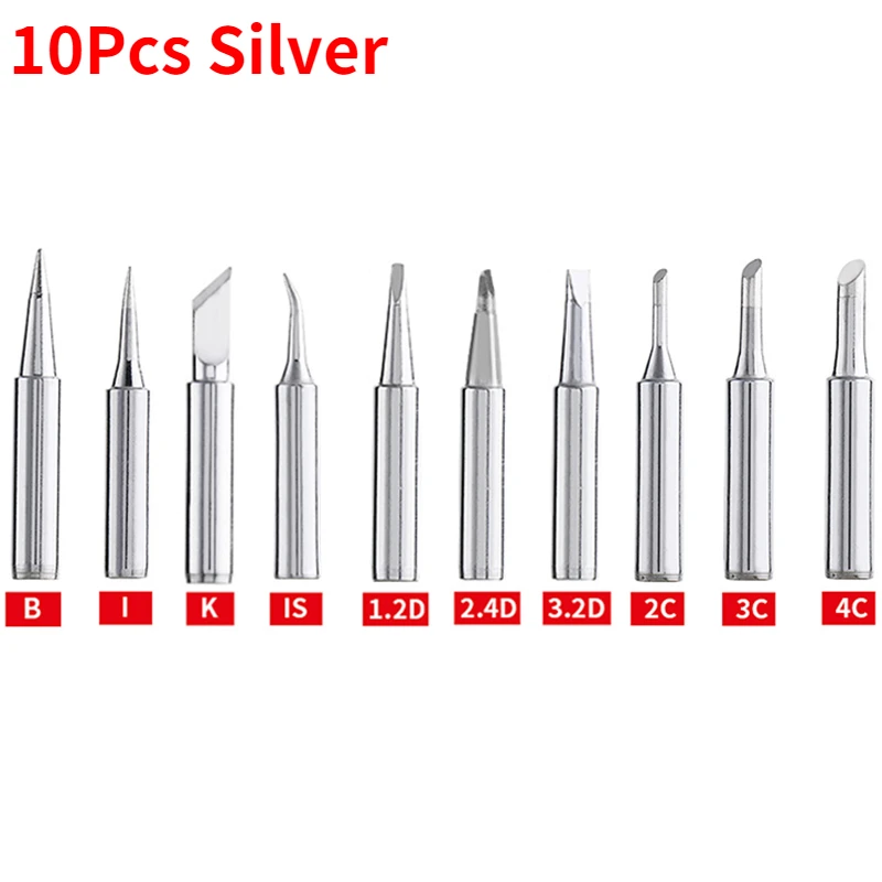 10pcs (Silver)