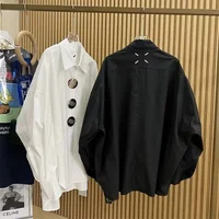 150kg Plus Size L-4XL Solid Polo Shirt for Women Embroidery Button Batwing Sleeve Female Blouses 2024 New Spring/autumn Lady Top - Image 4