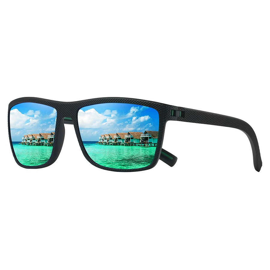Retro Square Sunglasses - Stylish Colorful Eye Protection