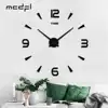 MCDFL Nordic Wall Clock Decor for Home Living Room Kitchen D Panel Self Adhesive Interior House Deco Design Exsuryse Decoration 1