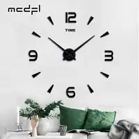 MCDFL Nordic Wall Clock Decor for Home Living Room Kitchen D Panel Self Adhesive Interior House Deco Design Exsuryse Decoration 1