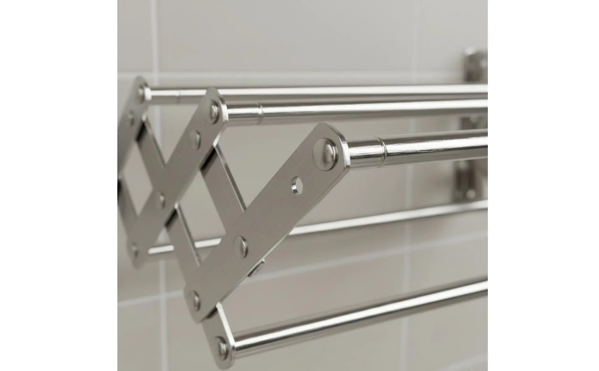 Retractable Towel Rack Multifunctional Stainless Steel Bathroom Rack Stainless Steel Towel Shelf Waterproof for Barbershop