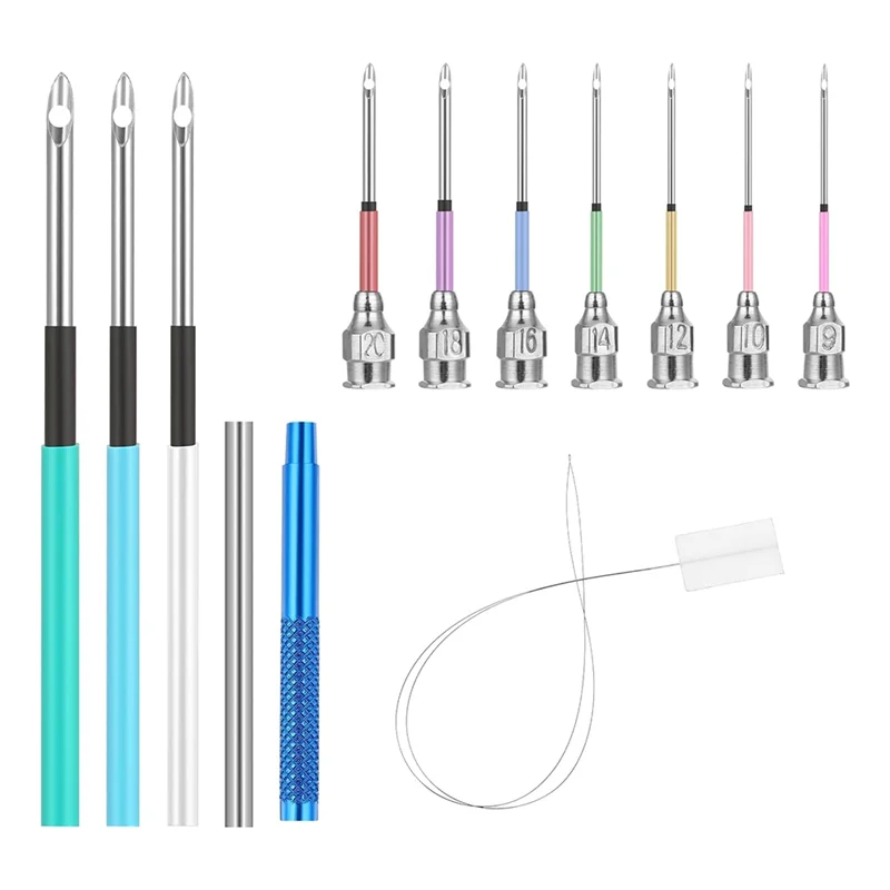 Hot Selling-13 PCS Punch Needle Kit Embroidery Punch Needle Tool Needles With Handles Embroidery Kit For DIY Craft,1