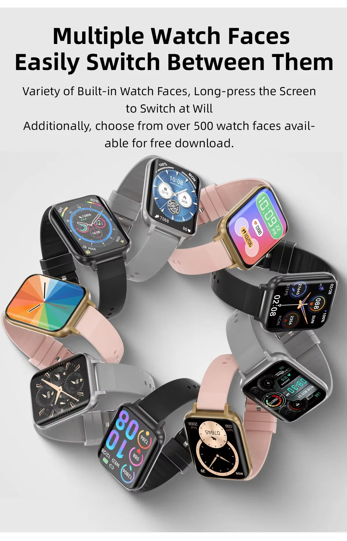 Zordai OD1 Smart Watch HK10 Ultra 3 WF WiFi Smartwatch for Men AMOLED 2GB ChatGPT Health Sport Smartwatch BT Call AI Assiant TXT smart watch