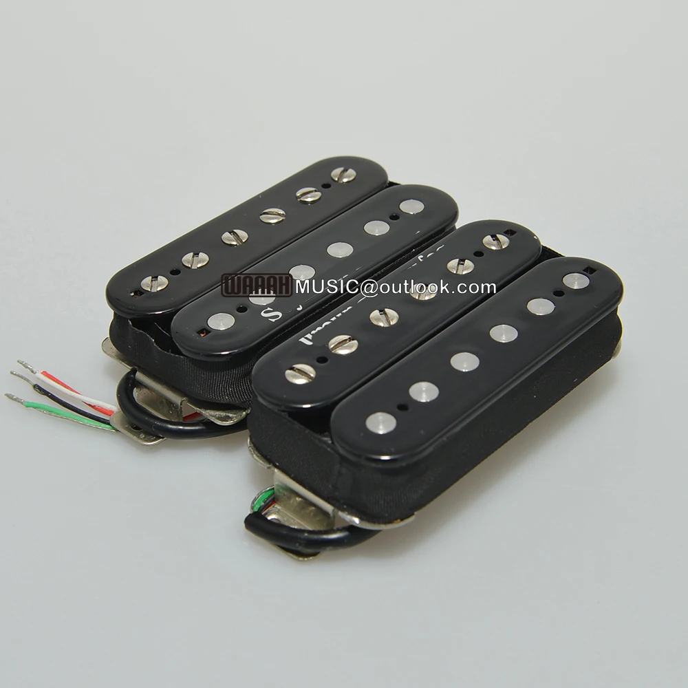 Alnico V Humbucker Pickups Zebra Black Color