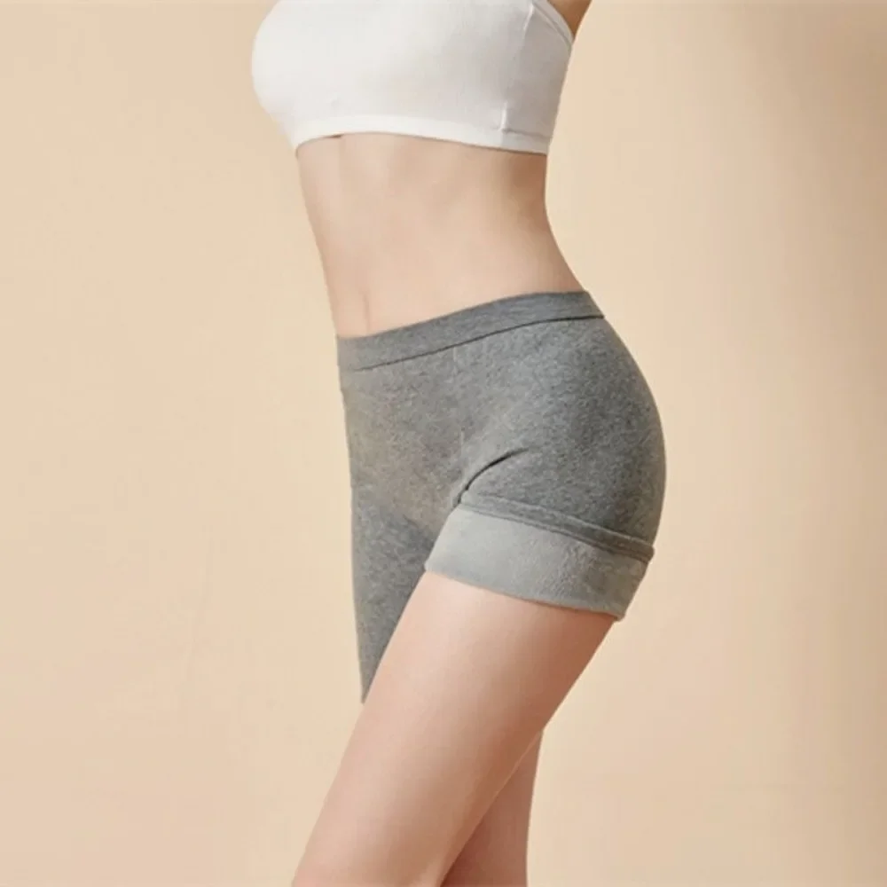Women Safety Shorts Thermal Underwear Thickened Fleece Winter