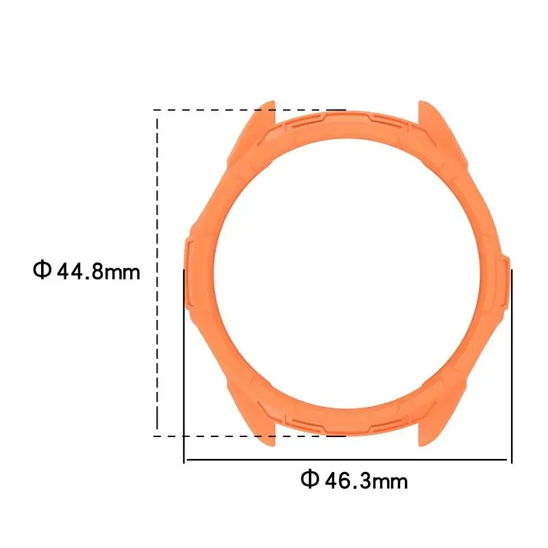 Enhanced TPU Soft Silicone Protective Watch Case and Strap Cover