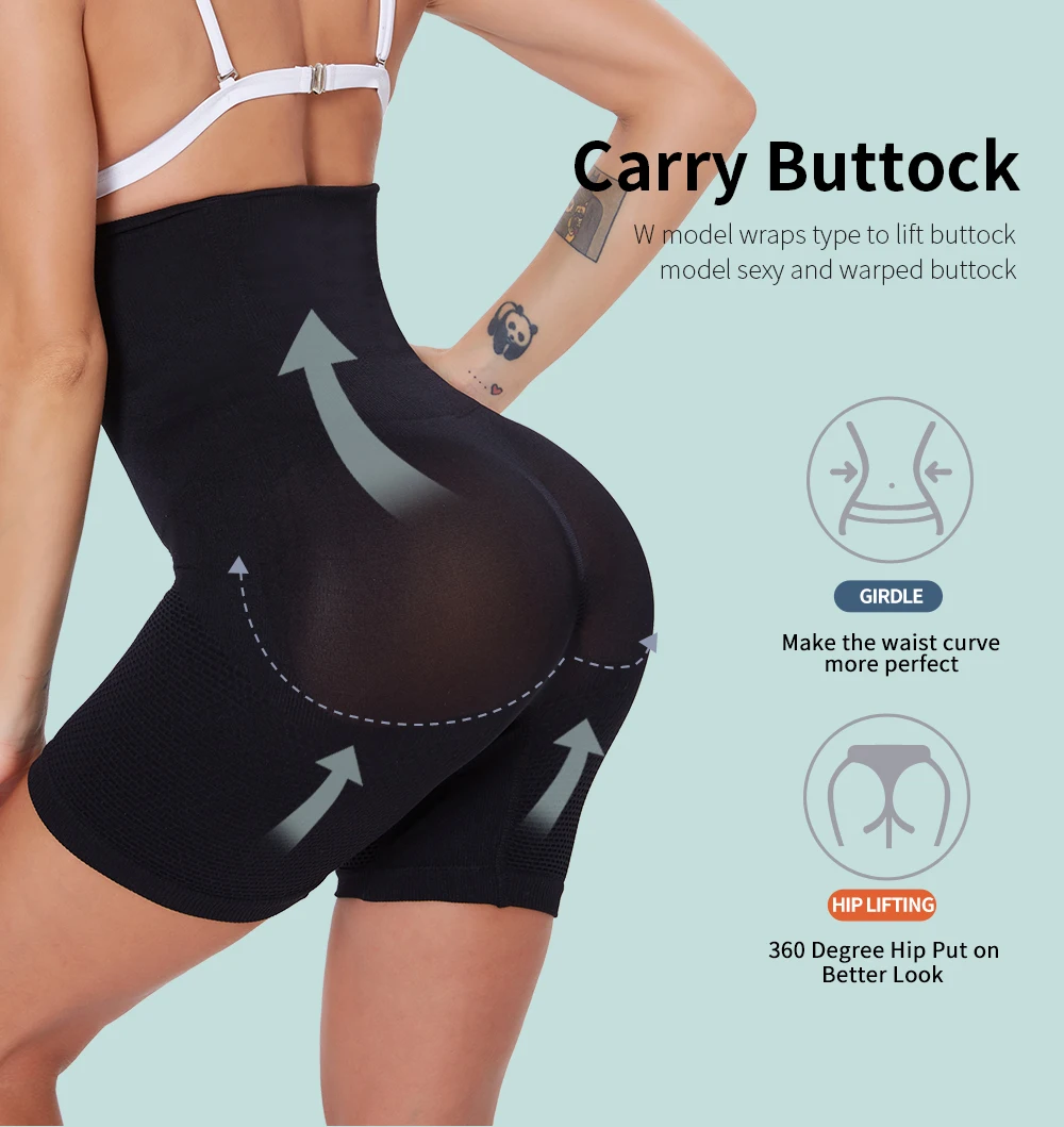 best body shaper SURE YOU LIKE Women Waist Trainer Butt Lifter Slimming Shaper Underwear Control Tummy Shapewear Weight Loss High Waist Shaper shapewear bodysuit