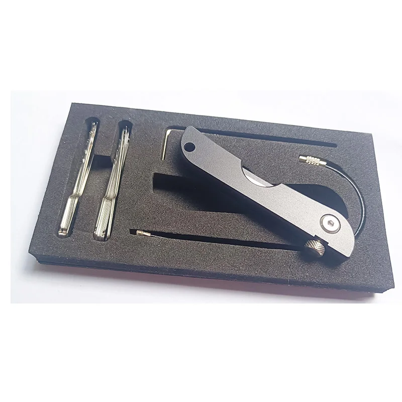 Replaceable Key Repair Tool Practice 24 In 1 Portable Stainless Locksmith Tools 24PCS
