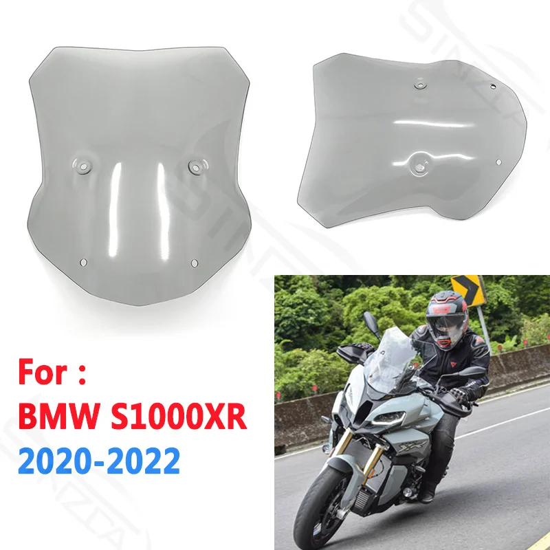 Windscreen For BMW S1000XR S1000 XR 2020 2021 2022 Large Windshield