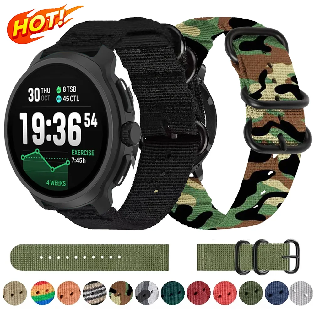 Premium 22mm Nylon Strap - Comfortable and Durable Wristband