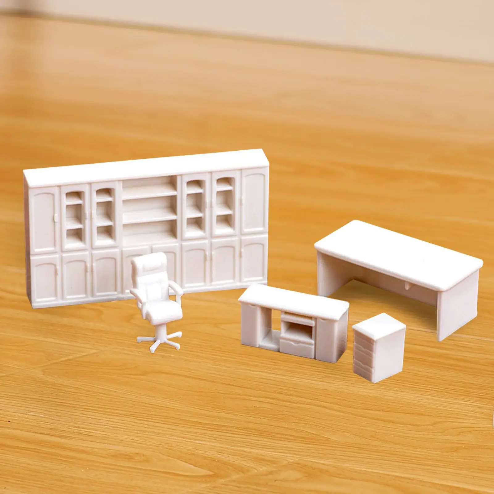 

Miniature 1/50 Furniture Set Resin for DIY Scene Ornament DIY Projects Decor