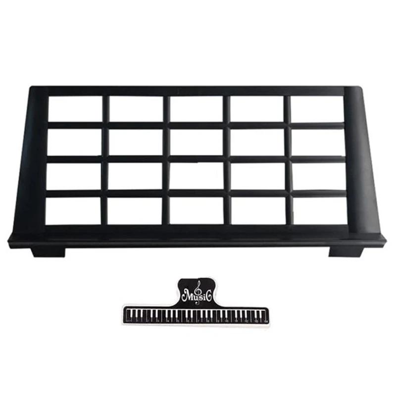 

Sheet Musical Instrument Keyboard Stand Accessories Portable Durable HolderInclude 1 Pcs Music Book