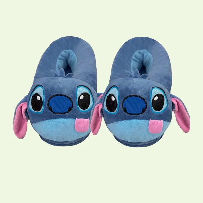 Chaussons Stitch Disney Doux et Confortables - Peluche