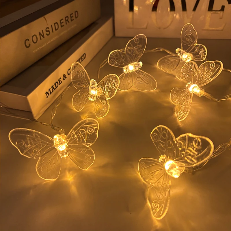 1–10M LED Butterfly String Lights 3
