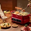 SUPOR 220V Multifunctional Pot Steamer Household 2000W Electric Cooking Pot Steam Cooking Pot 5L Large Capacity Split Hotpot 5