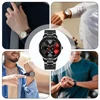 Cool And Cool Fashion Clock Leather Men's Quartz Wristwatch Dial Sport Car Rim Wheel Hub Business Luxury Sports Wrist Watches 5