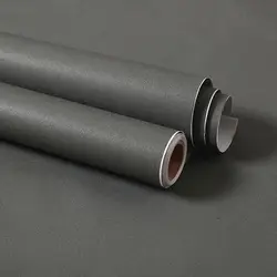 Matte Solid Color Self - Adhesive Vinyl Wallpaper for Cabinets and Furniture Renovation (Clear)