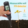 Digital Food PH Meter Water Temp Acidity Tester for Dough Fruit Cheese Meat Bread Soil PH Meter 0.00~14.00 High Accuracy 4